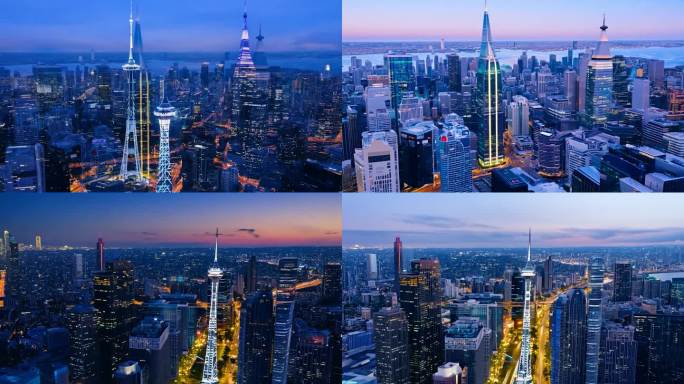 多伦多-加拿大城市夜景