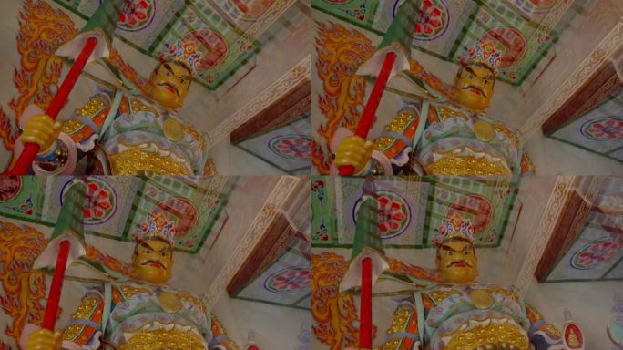 四川白云寺佛像