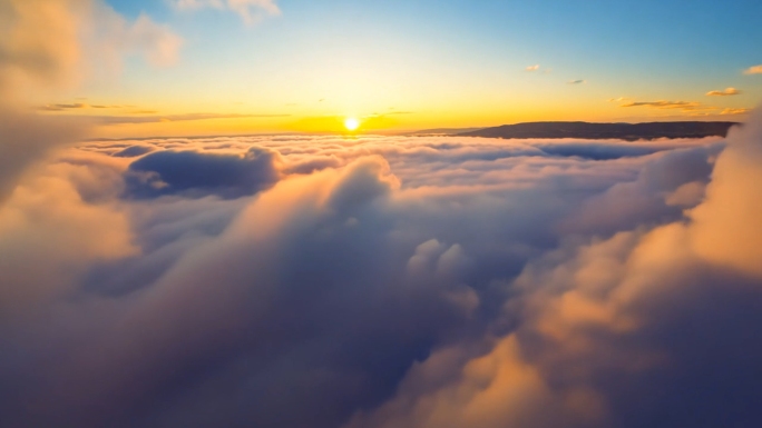 云层 FPV穿越云层日出云海合集