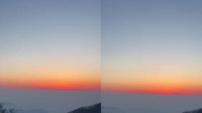 凤凰山日出竖屏
