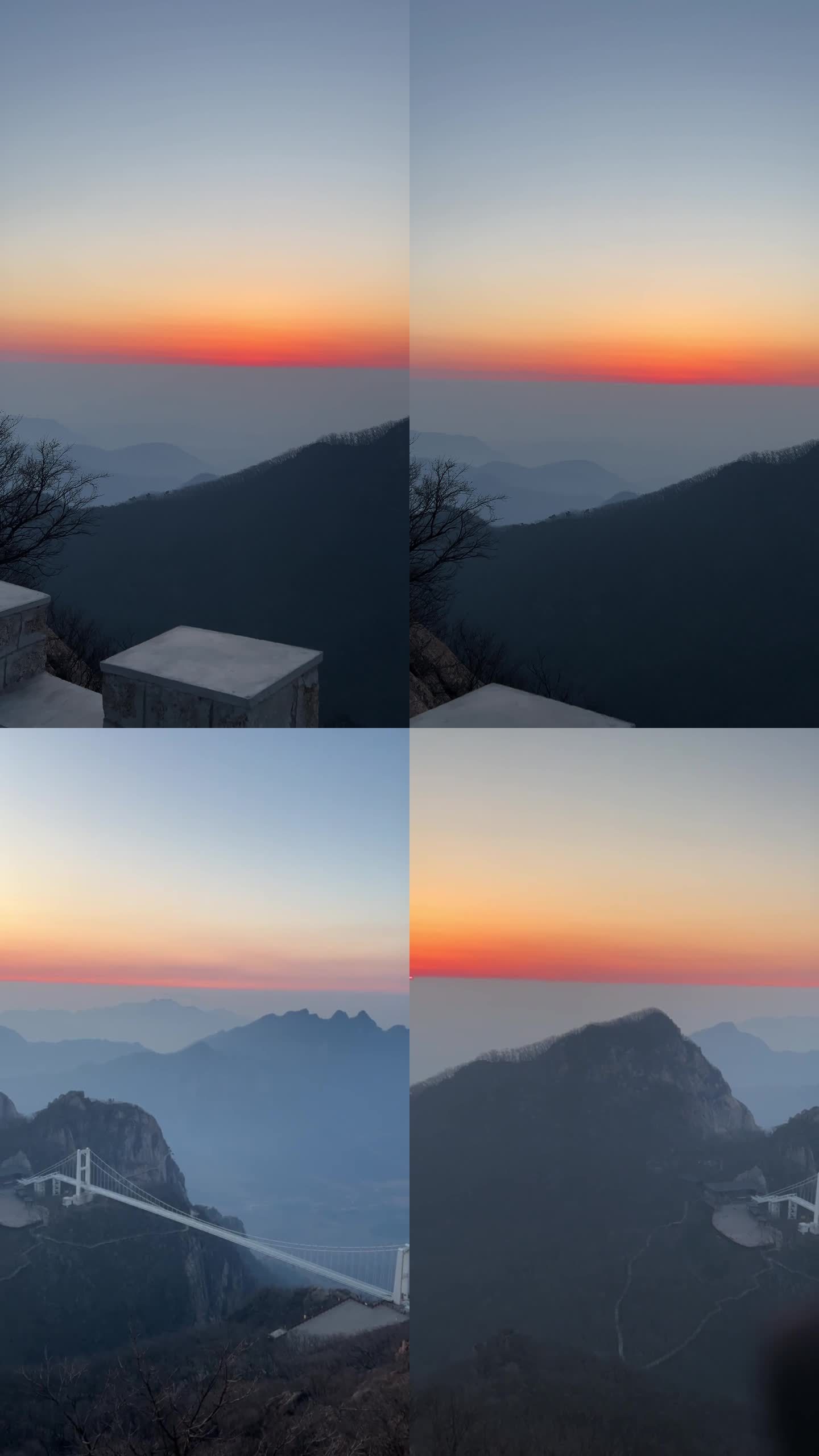 凤凰山日出竖屏