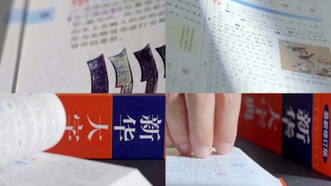 查阅新华字典