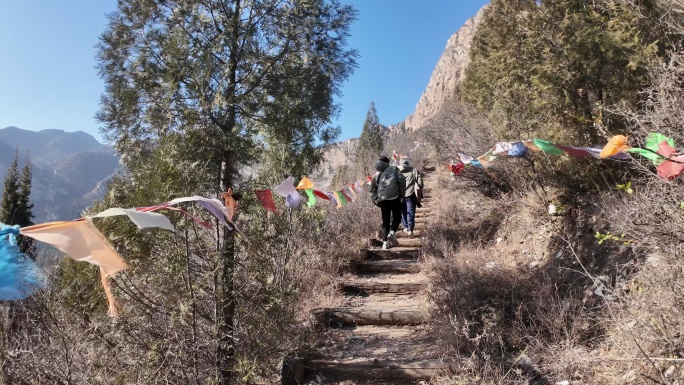 山西觉山寺实拍素材