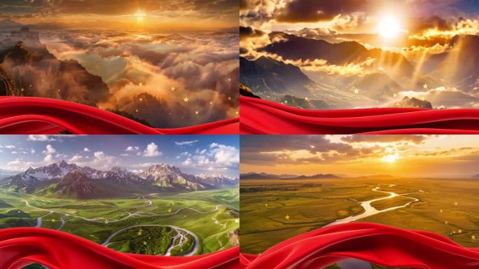 共筑中国梦-LED大屏