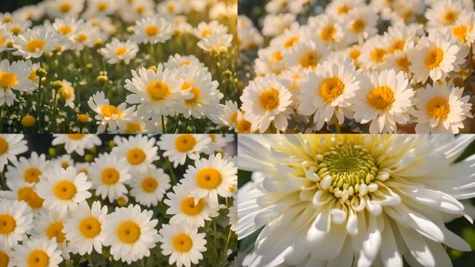 菊花 花卉 花蕾 实拍菊花