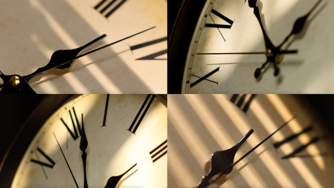 时钟时针转动
