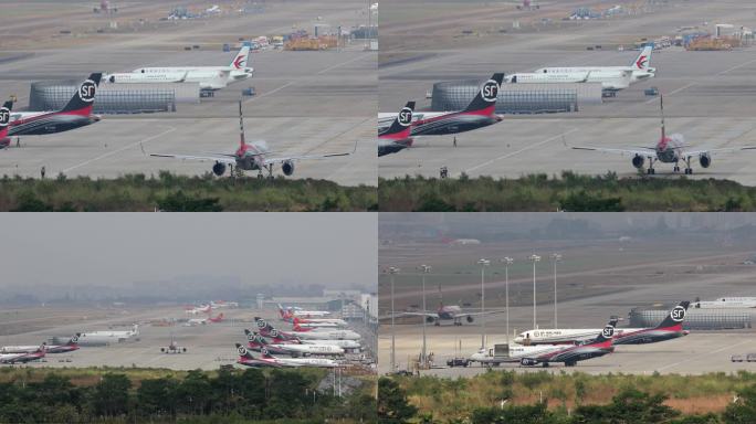 顺丰航空波音757货机出发