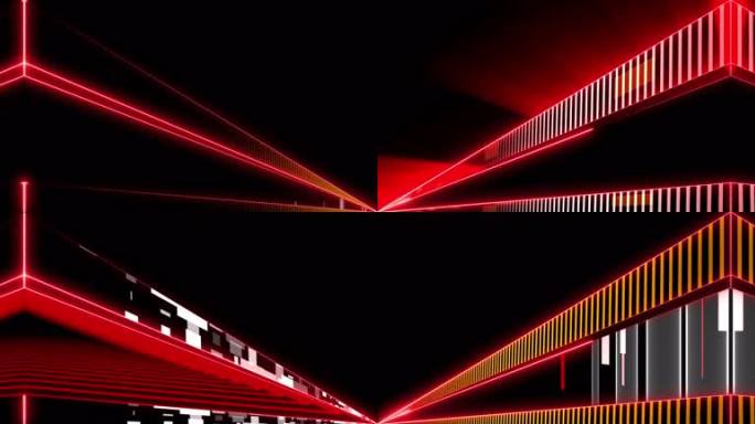 6K 快节奏 说唱 几何光线 宽屏