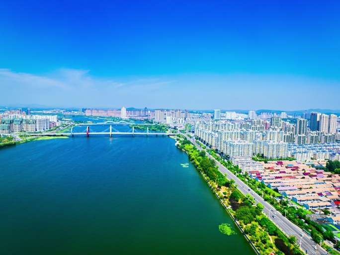 沂水5k素材 临沂城市风景
