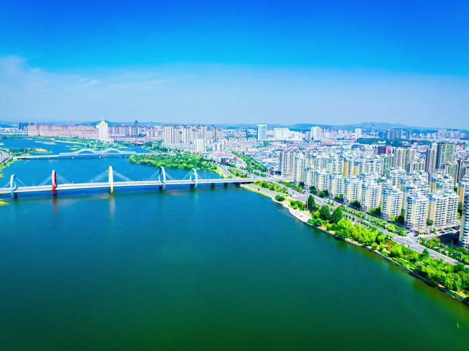 沂水5k素材 临沂城市风景