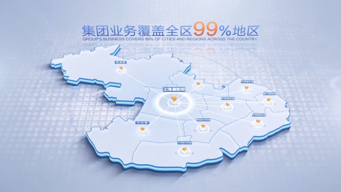 普陀区地图辐射