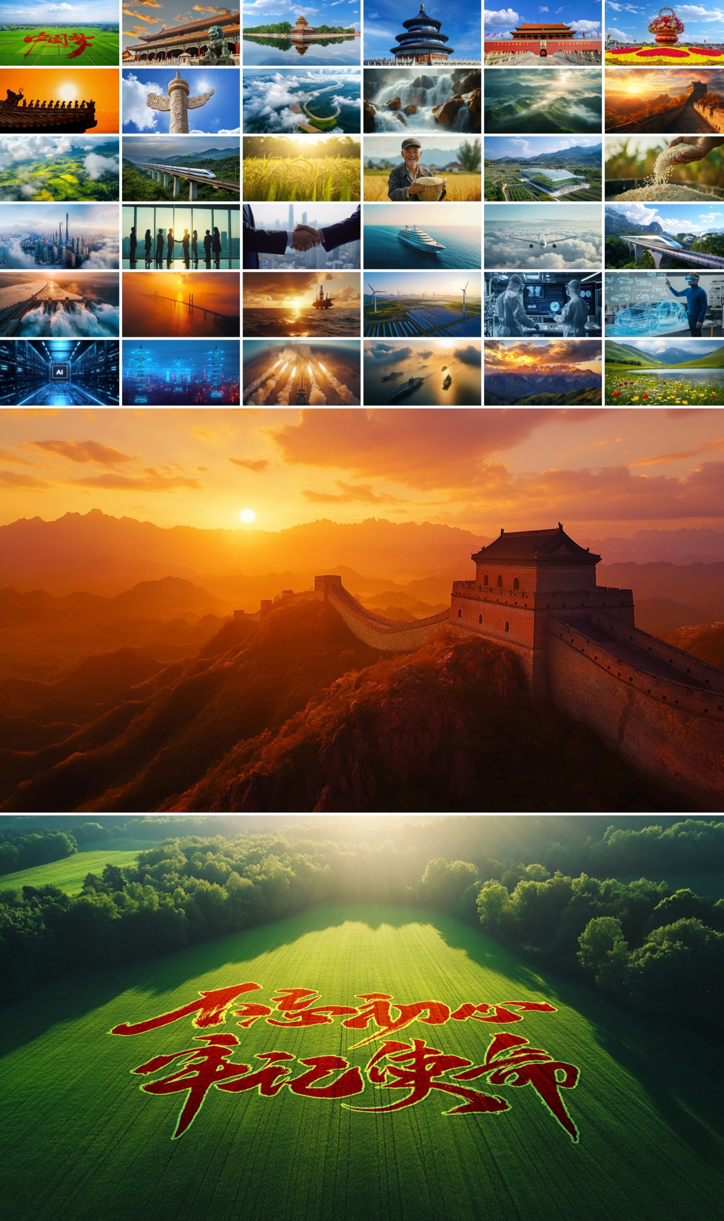 中国宣传片经济发展风景科技中国梦祖国国庆