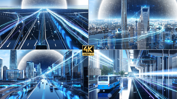 科技数字城市智慧生活