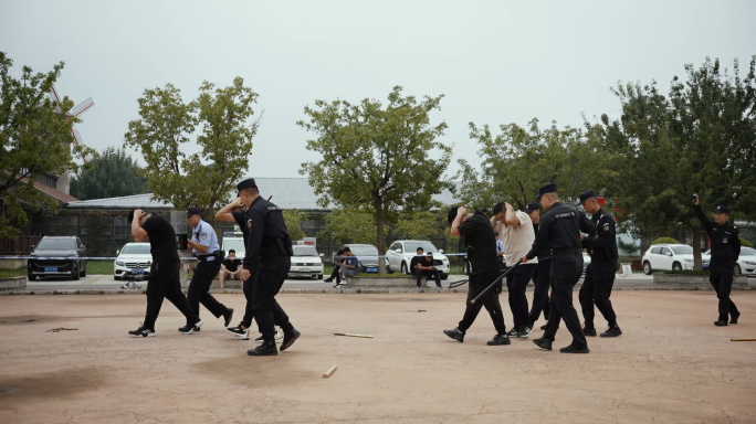 警察执法 巡逻社会治安