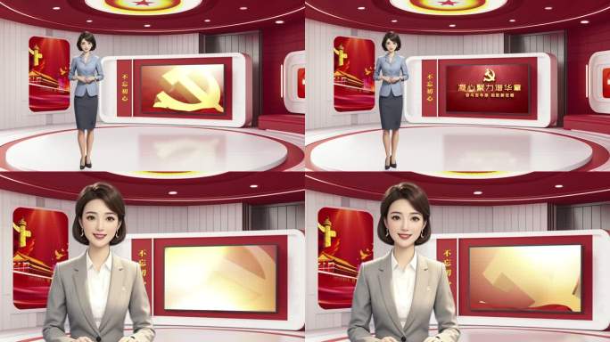 党政演播室 虚拟演播室