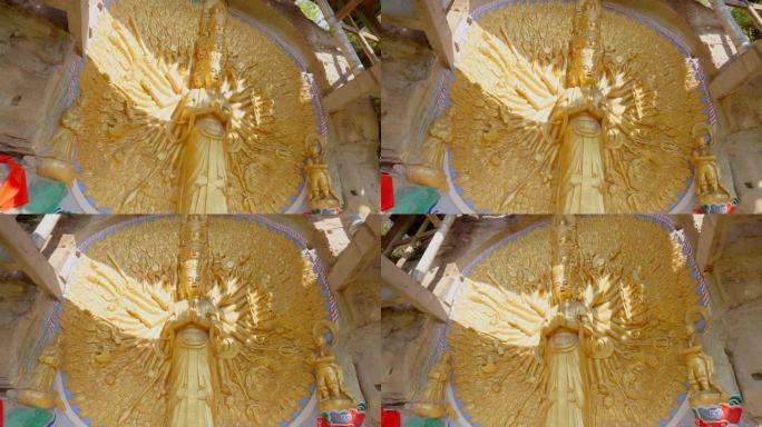 四川茗山寺寺庙佛像