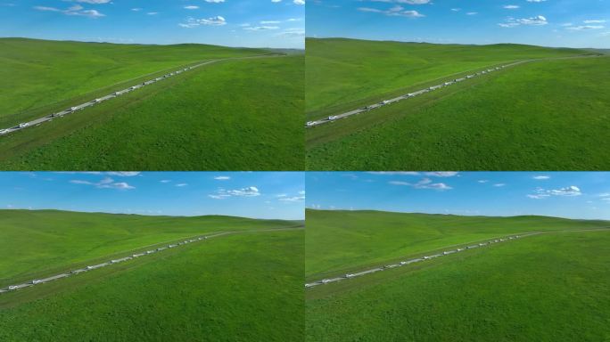 草原穿越 草原越野车旅行 草原自驾