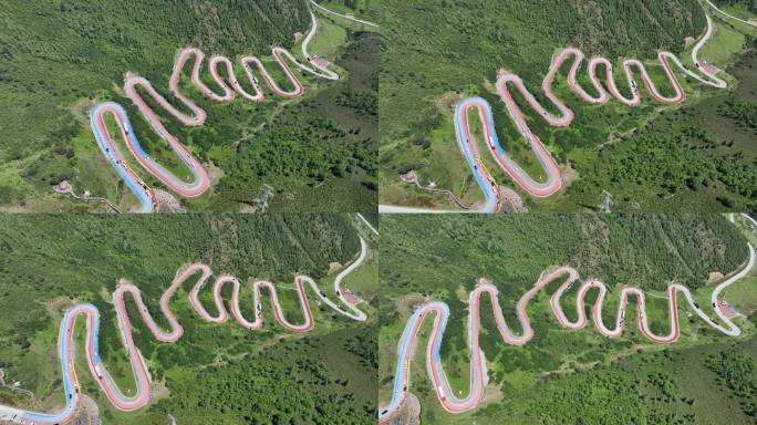 青海互助十二盘坡——十二生肖弯