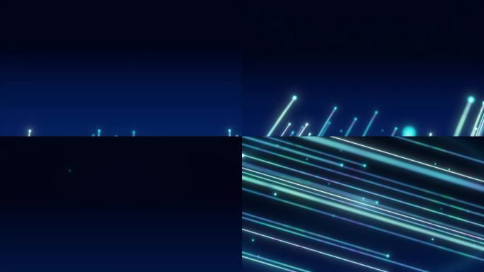 粒子光线开场动画  视频素材