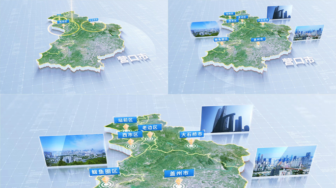 1462营口市地图区位展示