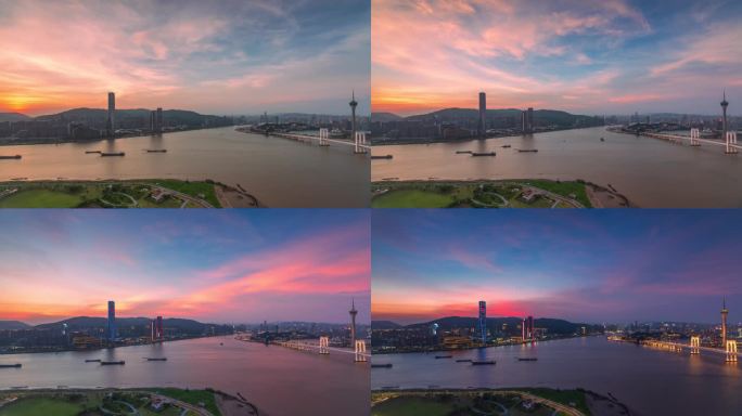 【8K正版】横琴粤澳合作区日转夜延时