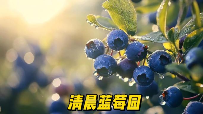 蓝莓蓝莓果园蓝莓采摘