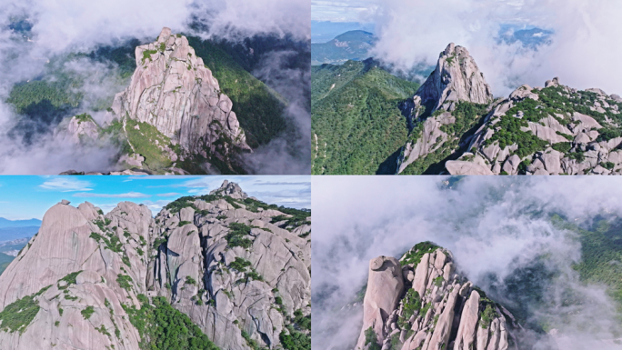 安庆天柱山风景名胜区航拍