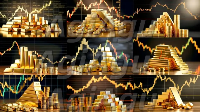 黄金价格走势金价上涨曲线行情经济金砖k线