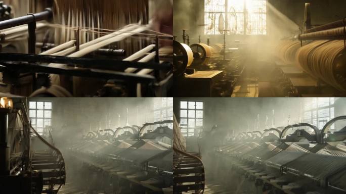 早期纺织业设备