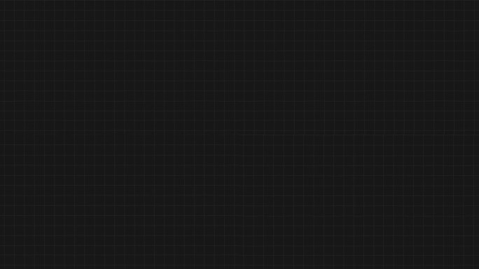 黑色运动背景上的灰色网格线。黑纸格子背景