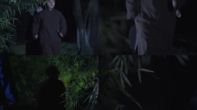 情景再现民国两名男子夜晚逃跑C046