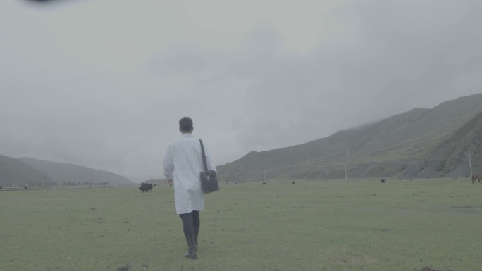 西藏高原藏区牧民医生草场牧区治病写意