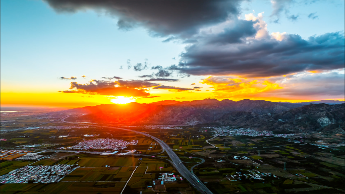 敕勒川 云变化 云 日 太阳
