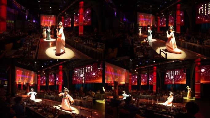 沉浸用餐 东郊记忆蜀宴赋 吃饭表演