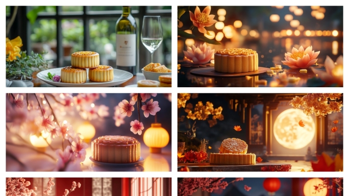 月饼合集 中秋 月饼宣传片 美食宣传片