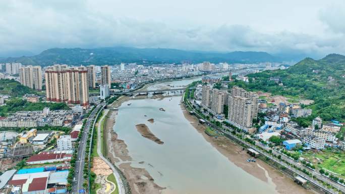 福建福鼎沙埕港流美特大桥航拍0029