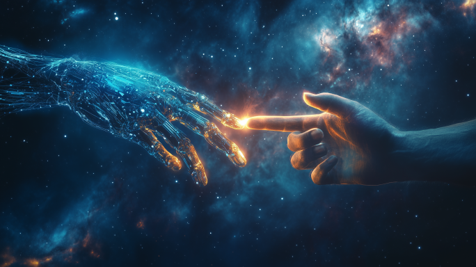 科技发展新质生产力AI科技片头科技产业