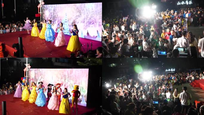 社区节目表演，百姓联欢