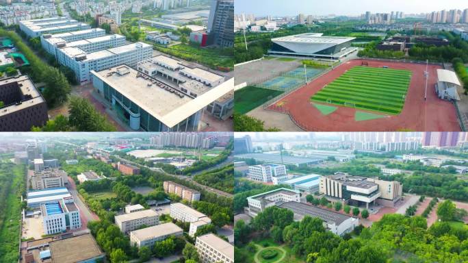 航拍天津职业技术师范大学