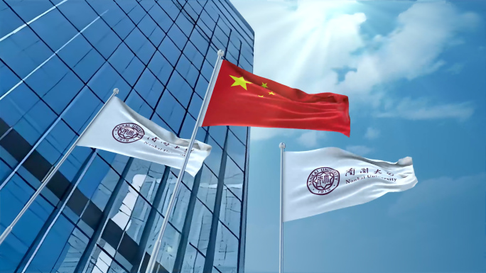 4K南开大学旗帜
