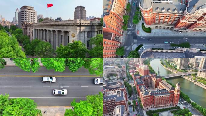 天津解放北路航拍