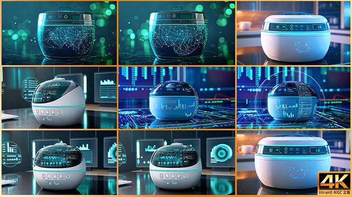 科技赋能电饭煲 智能家居 数字化厨房家电