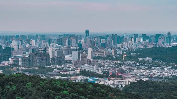 杭州观景平台延时