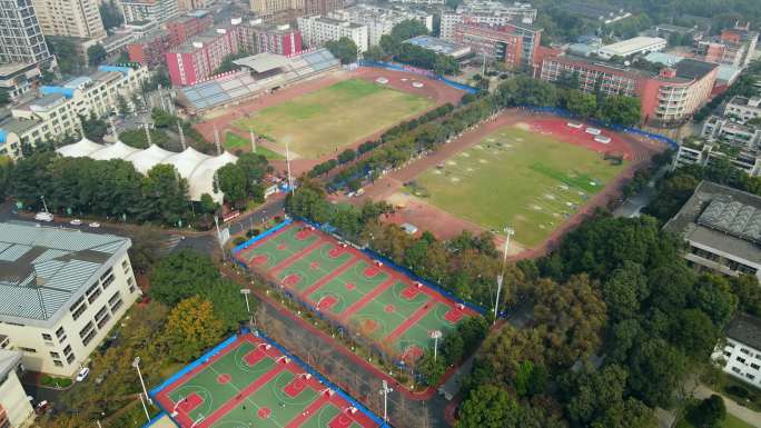 四川成都高校航拍合集