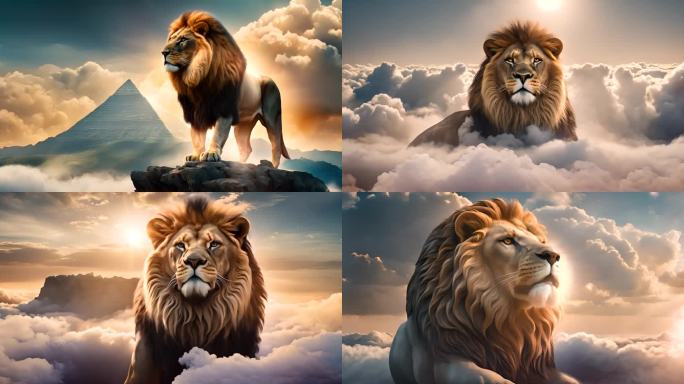 狮子 猛兽 动物 巨狮 狮头