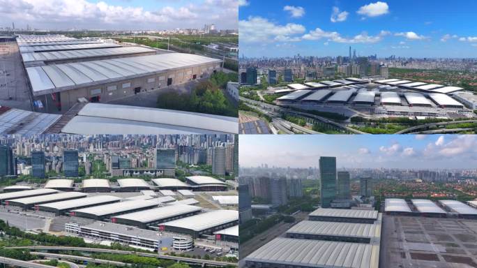 上海新国际博览中心 延时