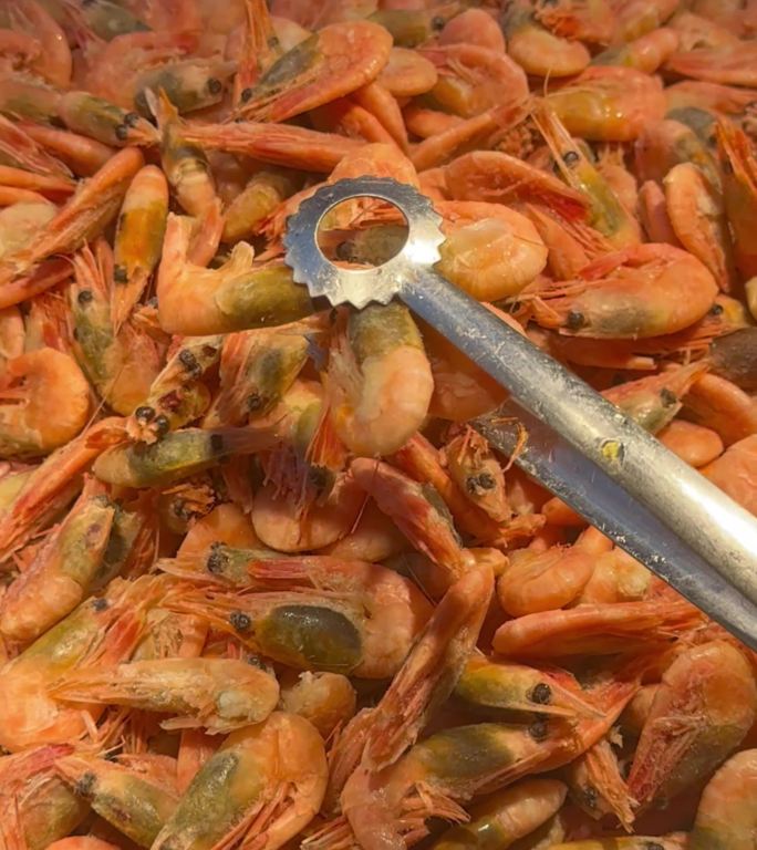 海鲜自助烤肉素材