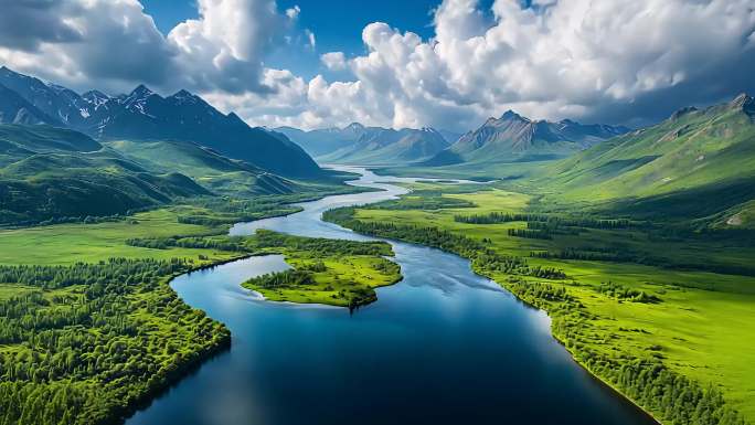 祖国风景 西部风景 山河美景 航拍中国