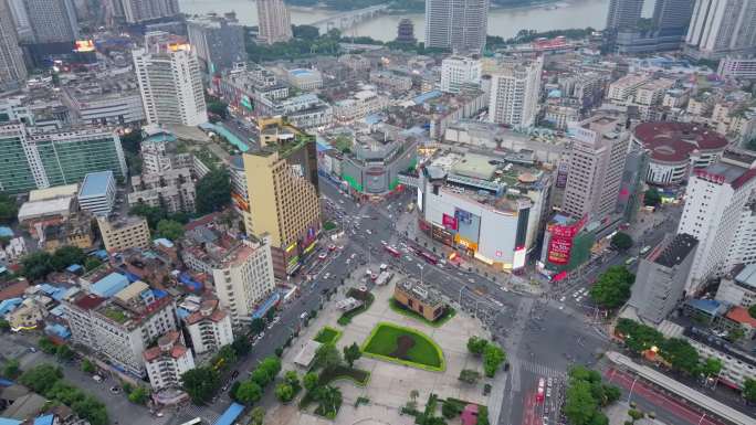 「航拍」南宁朝阳广场4k60p