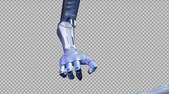 4款科技机械手点击带通道